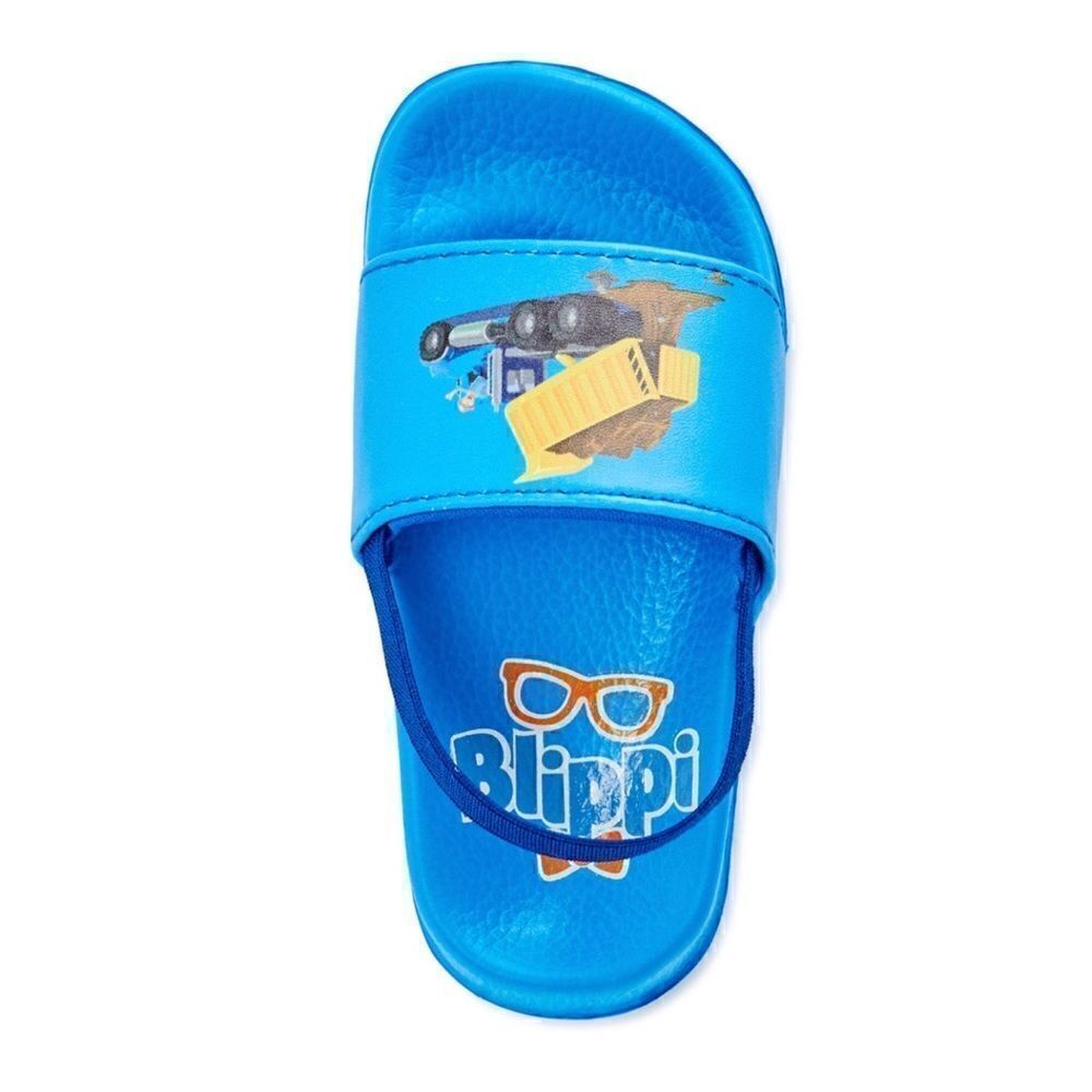 🖤 Blippi Toddler Dump Truck Slide Sandals